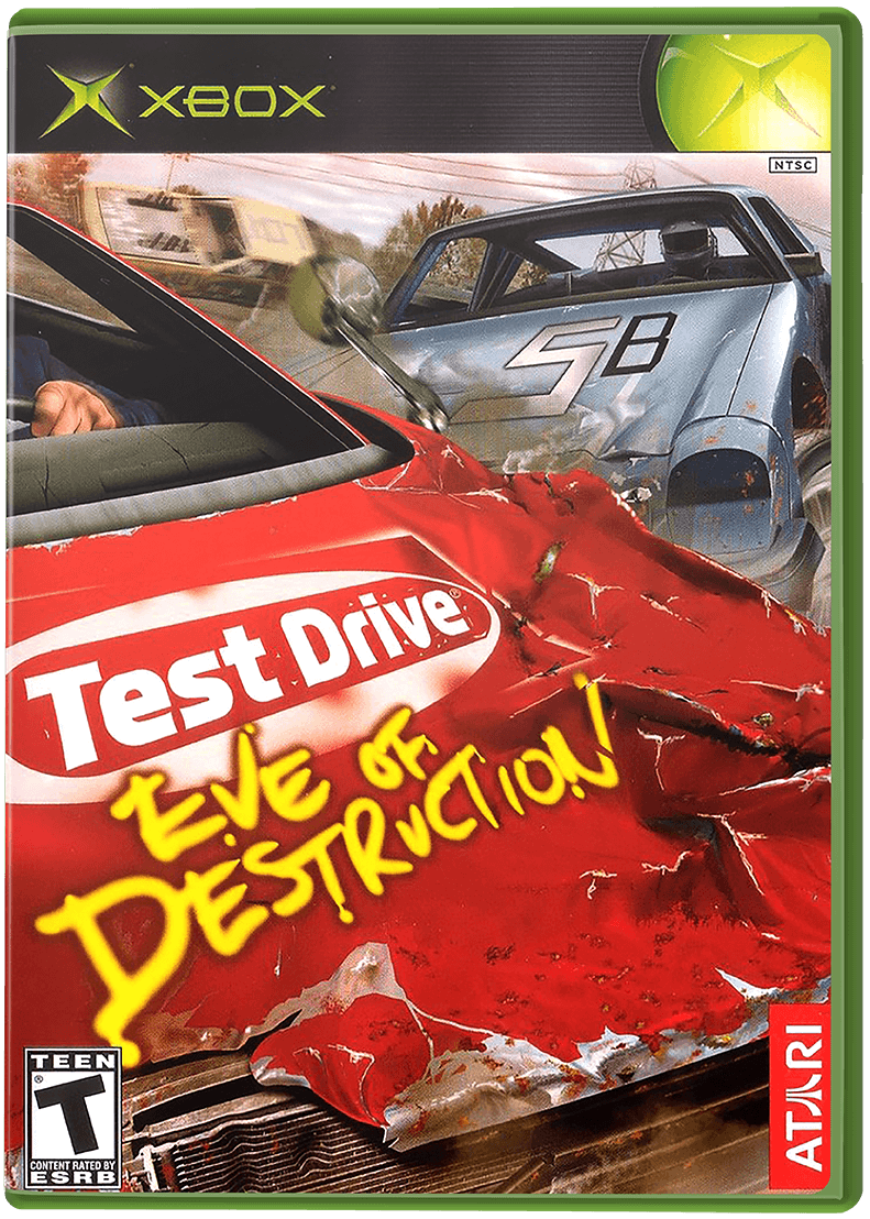 Test Drive Eve of Destruction box art for Xbox